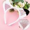 4 pcs Cat Ears Headband Set Party Decorations Headbands,Plush Soft Ears Headband for Cartoon Cosplay Costume Accessories
